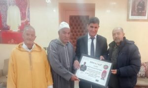 جمعية تغرات إمين الدونيت للتنمية تختار السيد بوعبيد الكراب شخصية السنة 2024