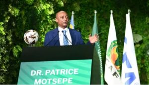  » الكاف  » يعود لتحقيق الأرباح بفضل النمو المالي القوي وزيادة الاستثمارات غي كرة القدم تحث قيادة الرئيس الدكتور باتريس موتسيبي .