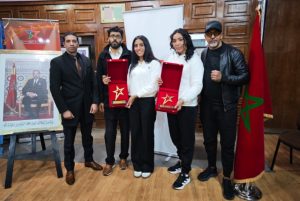 البطلة العالمية في الملاكمة وداد برطال تتوج كأفضل رياضية لسنة 2025 ومواطنتها حسناء لارتي تالثة