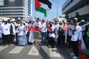 عاملات وعمال شركة بيمو يخلدون عيد العمال ويجددون المطالبة بحقوقهم المشروعة