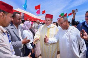 عامل إقليم الفقيه بن صالح يقود زيارة رسمية وازنة لمهرجان التبوريدة الكريفات دوار الجديد.