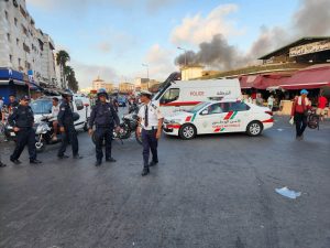 حريق يلتهم سوق القريعة بالدار البيضاء.. واستنفار أمني لإخماد النيران